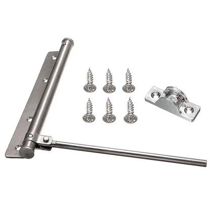 Adjustable Door Closer Aluminum Alloy Automatic Spring Soft Close Fire-Proof Heavy Duty Hardware WF