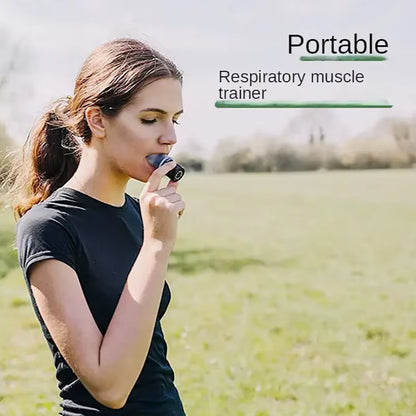 Portable Lung Capacity Abdominal Breathing Trainer with Adjustable Resistance Lmprove Your Lung Capacity and Sleep Quality